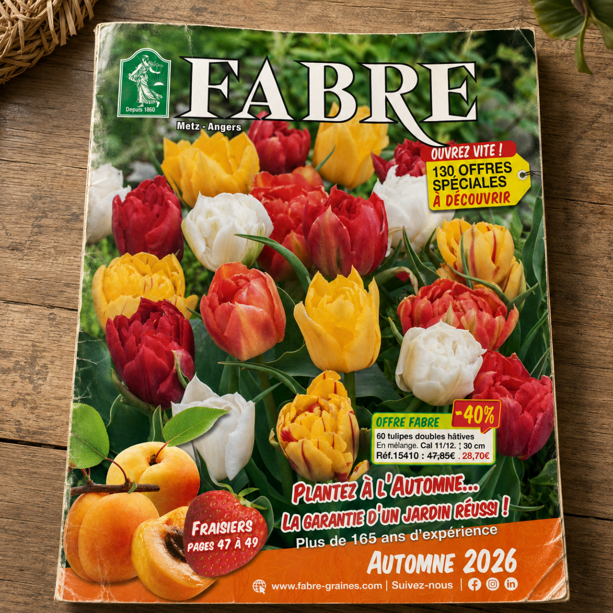 Le catalogue Automne 2026